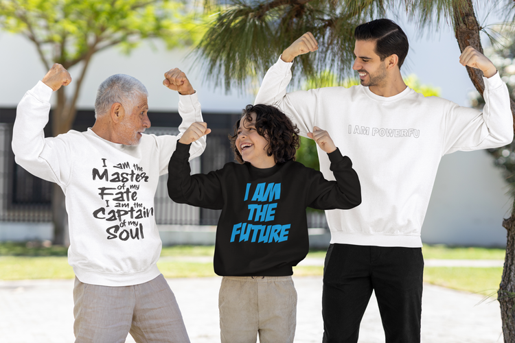 PosiVibes Crew Neck Sweaters