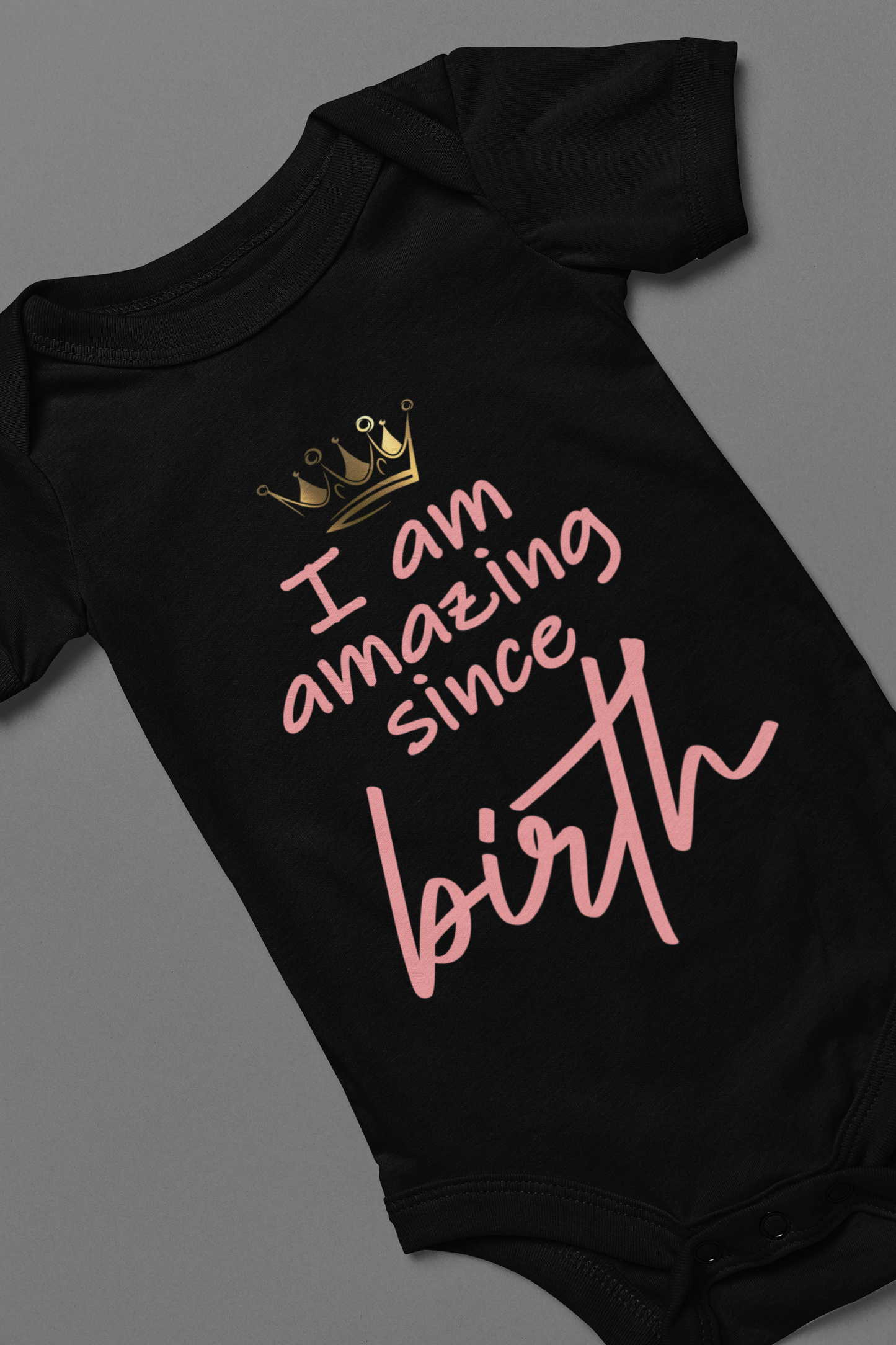 I Am Amazing Dream Big Onesie