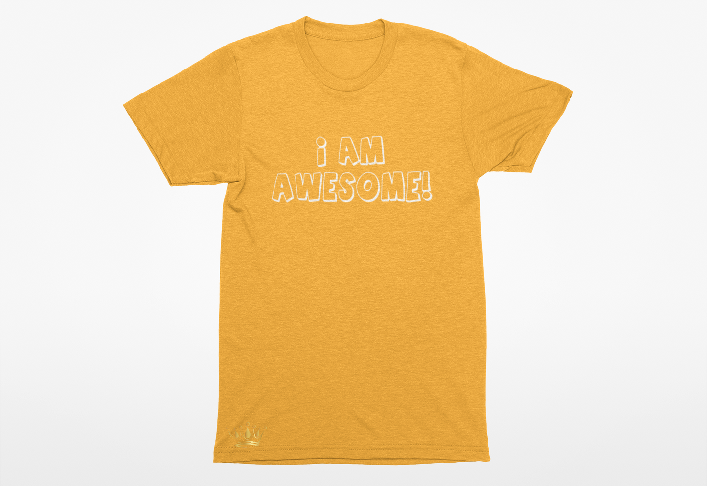 I Am Awesome Kids Positive Affirmation Shirt