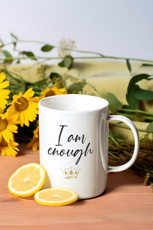 I Am Enough Motivator Mug