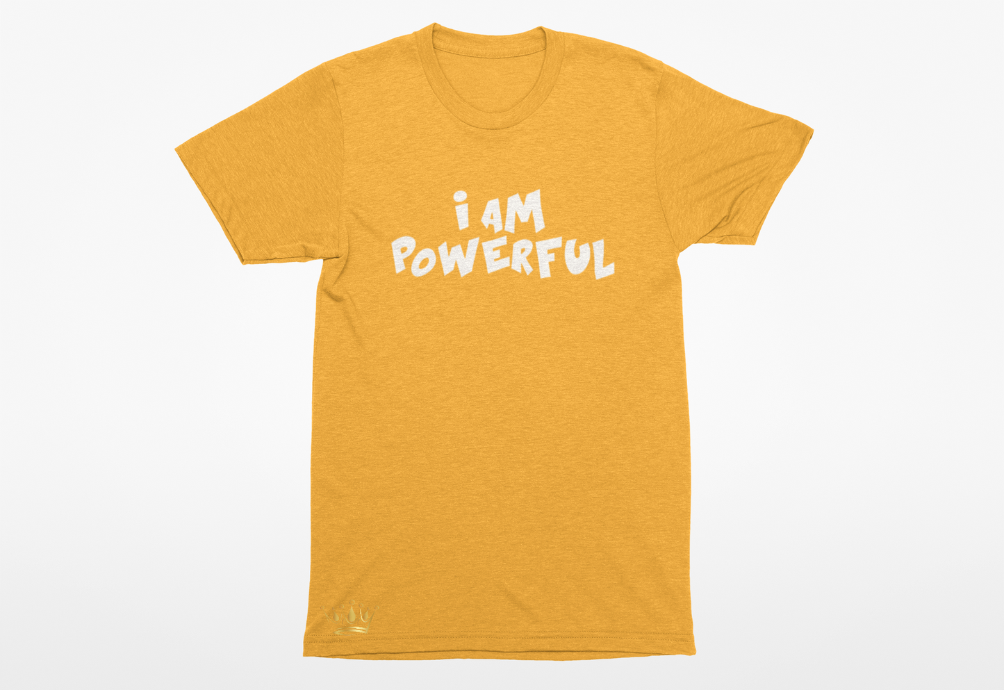 I Am Powerful Kids Positive Affirmation T-Shirt