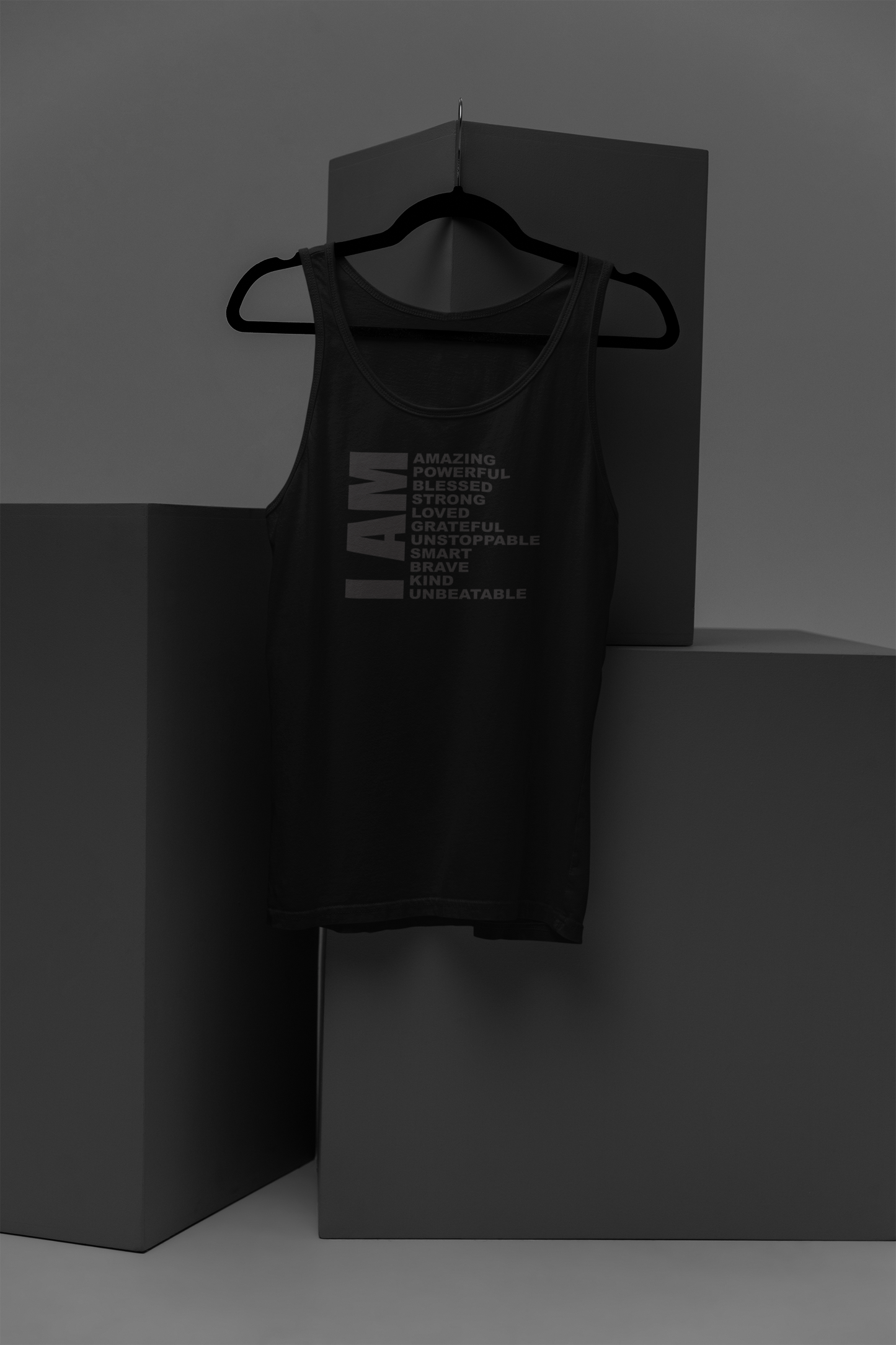 I AM Motivational, Inspiration, Empowering, Affirming Tank Top