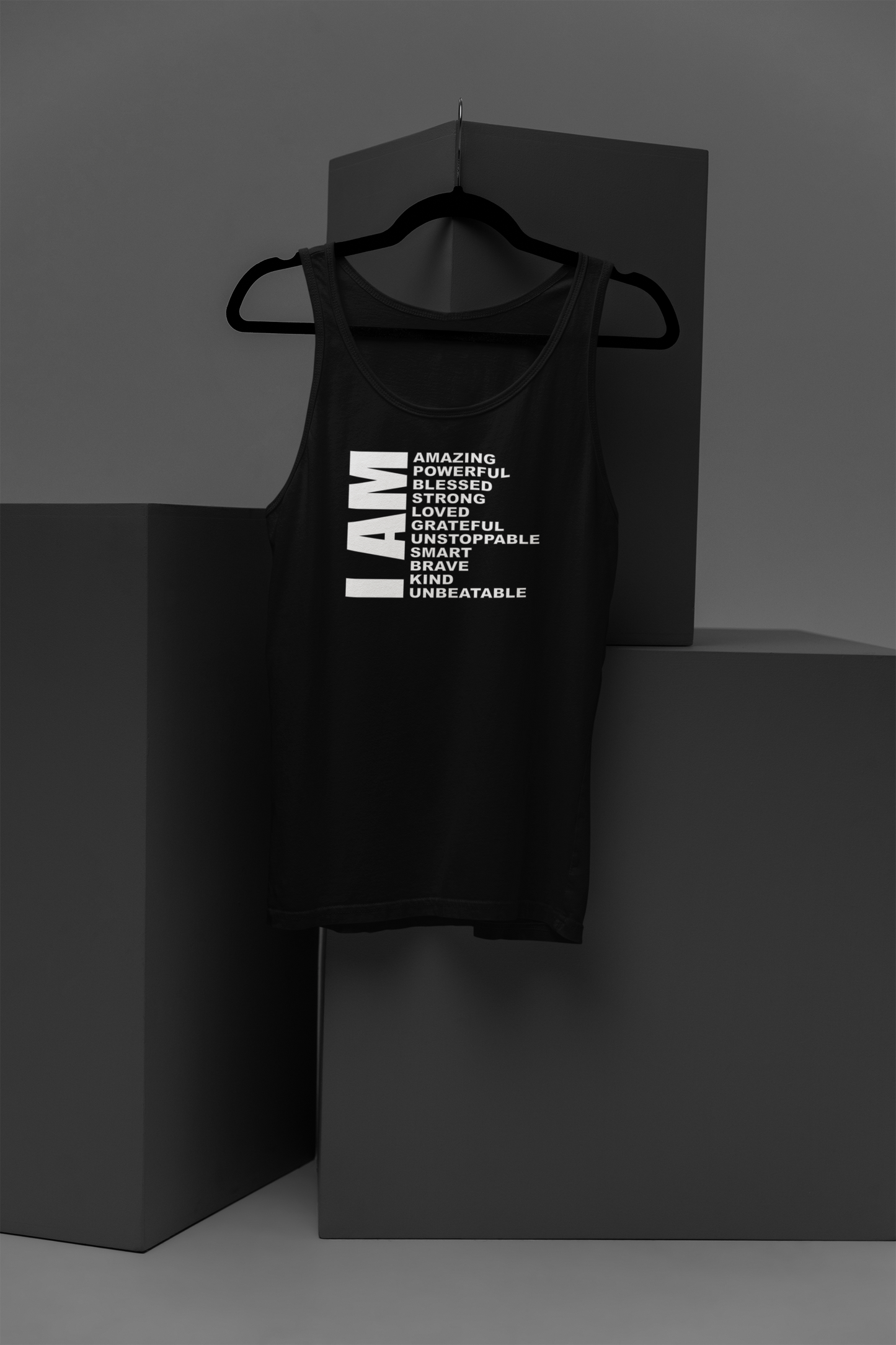I AM Motivational, Inspiration, Empowering, Affirming Tank Top