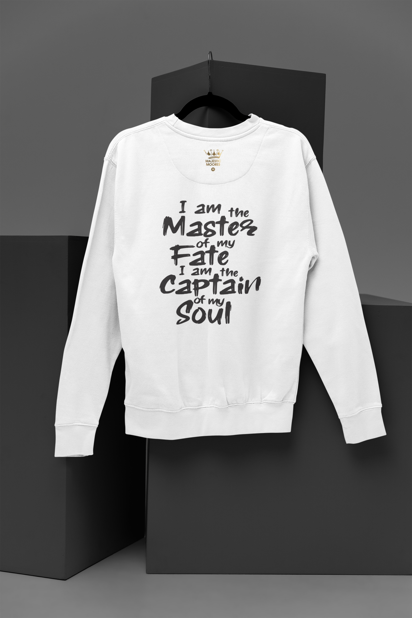 I Am The Master Of Motivational, Inspiration, Empowering, Affirming Crew Neck