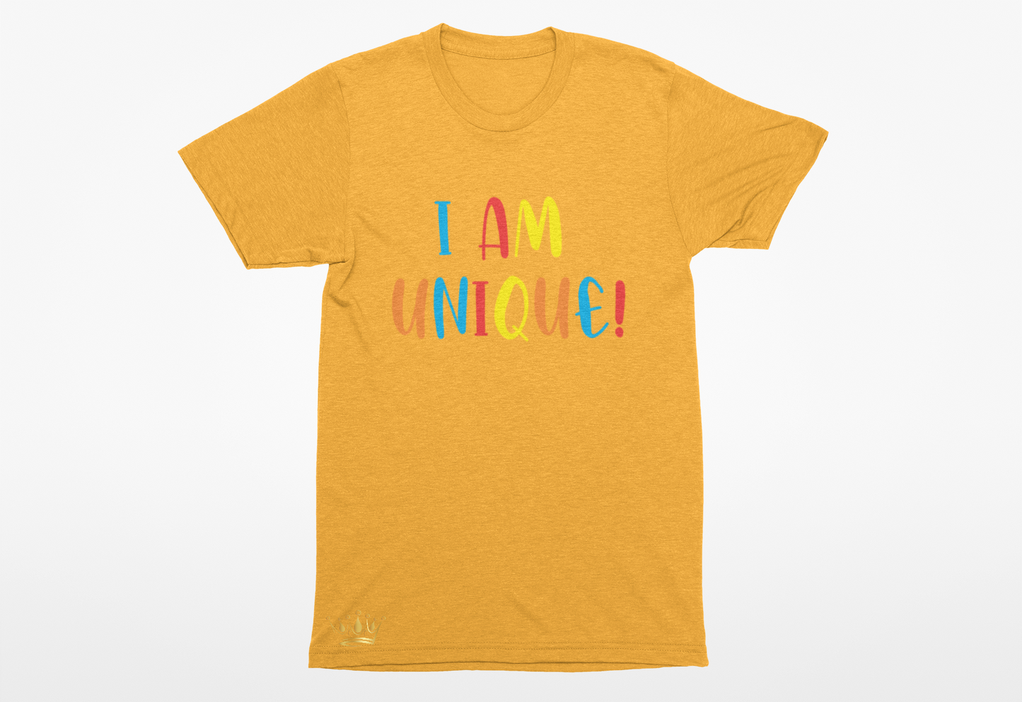 I Am Unique Kids Positive Affirmation T-Shirt