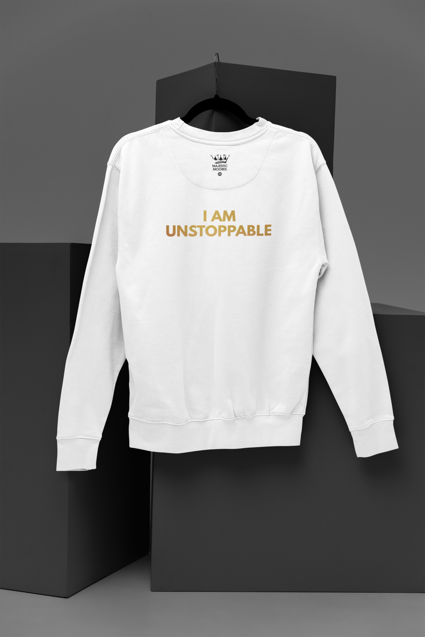 I Am Unstoppable Motivational, Inspiration, Empowering, Affirming Crew Neck