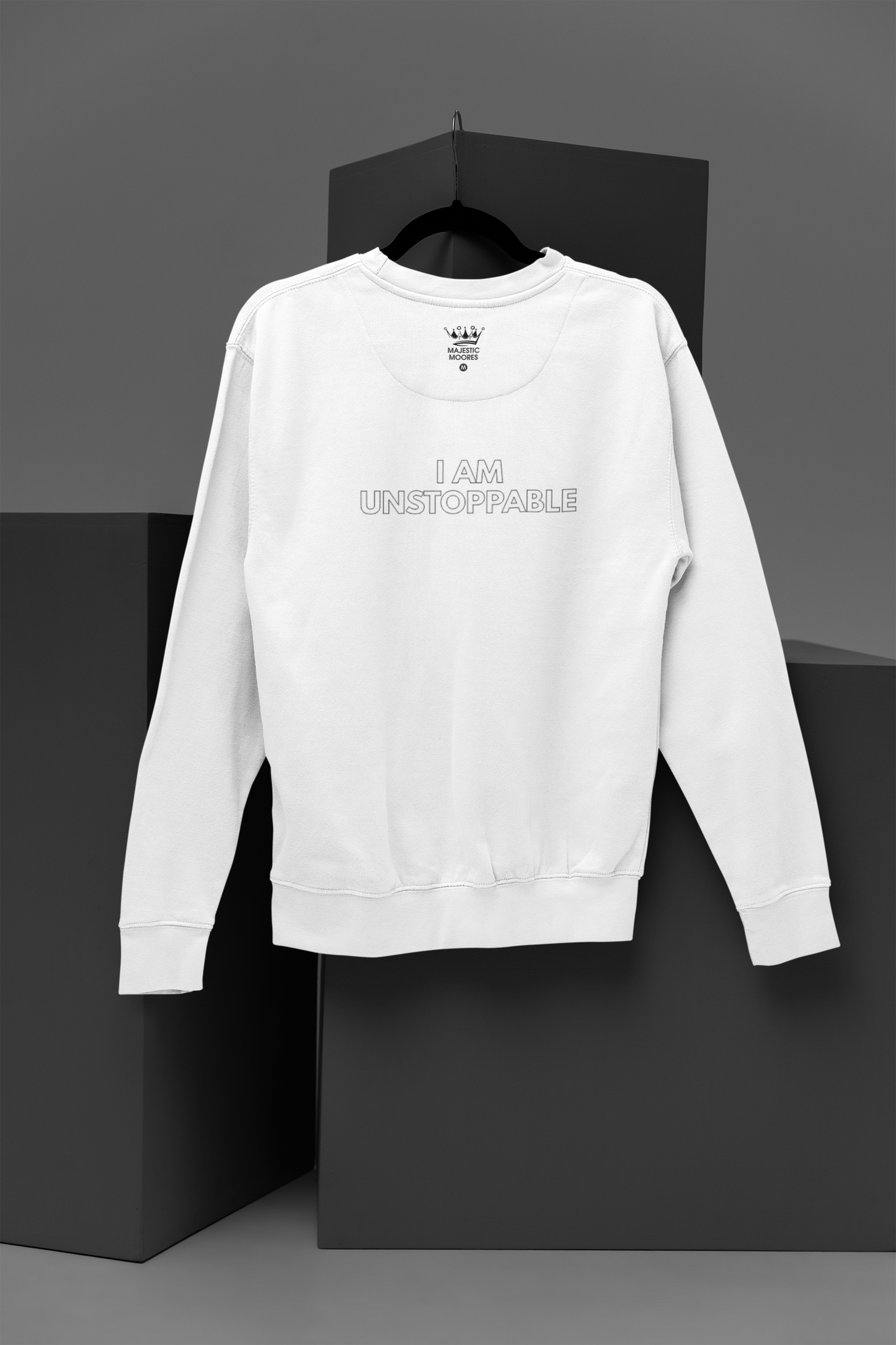 I Am Unstoppable Motivational, Inspiration, Empowering, Affirming Crew Neck