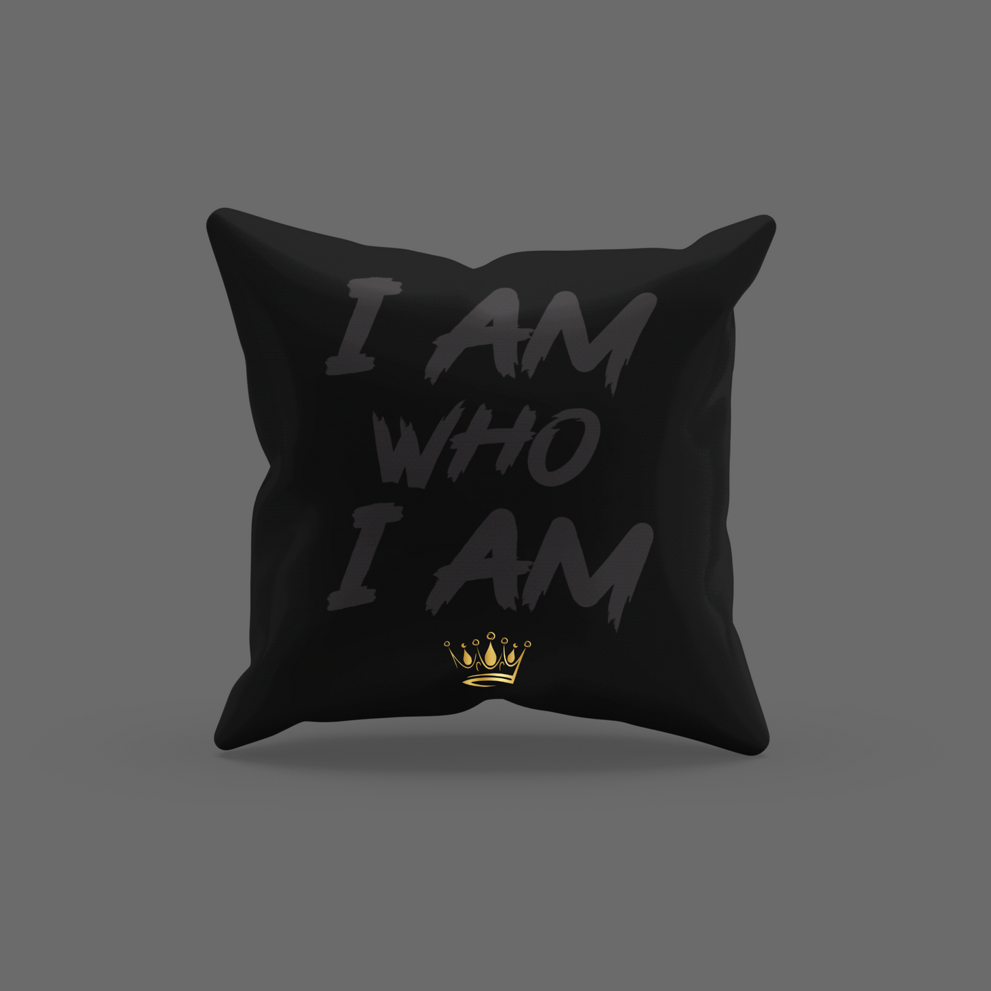 I Am Who I Am Encouragement Cushion