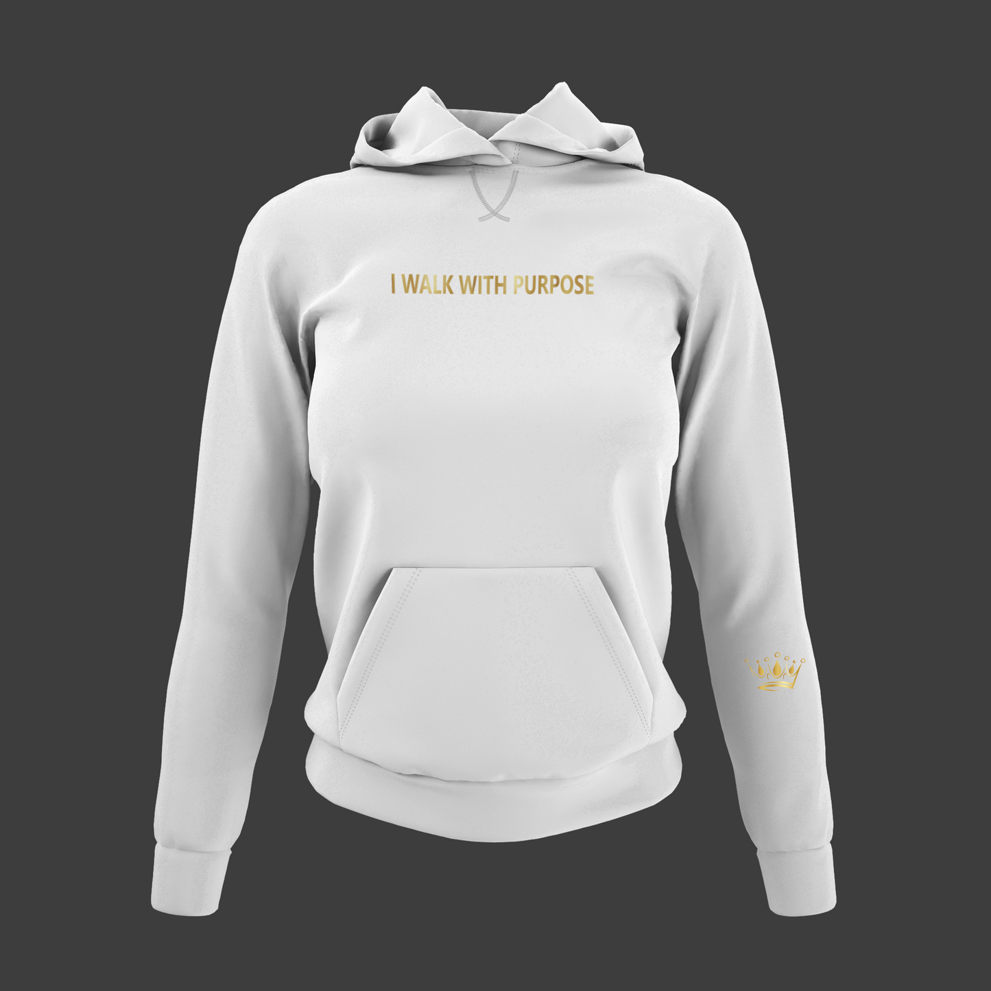 I Walk With Purpose Motivational, Inspiration, Empowering, Affirming Hoodie