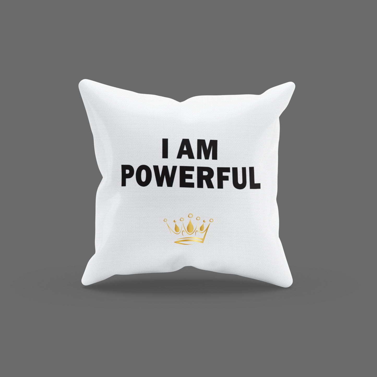 I Am Powerful Encouragement Cushion