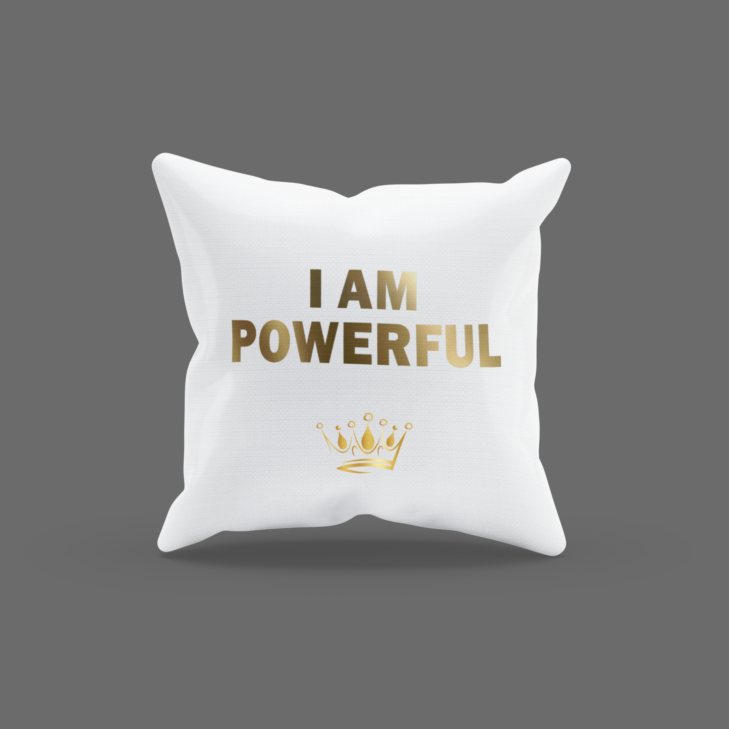 I Am Powerful Encouragement Cushion