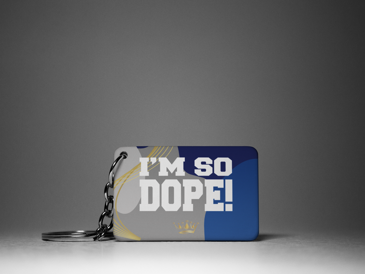 I'm So Dope "Key To Positivity" Keychain