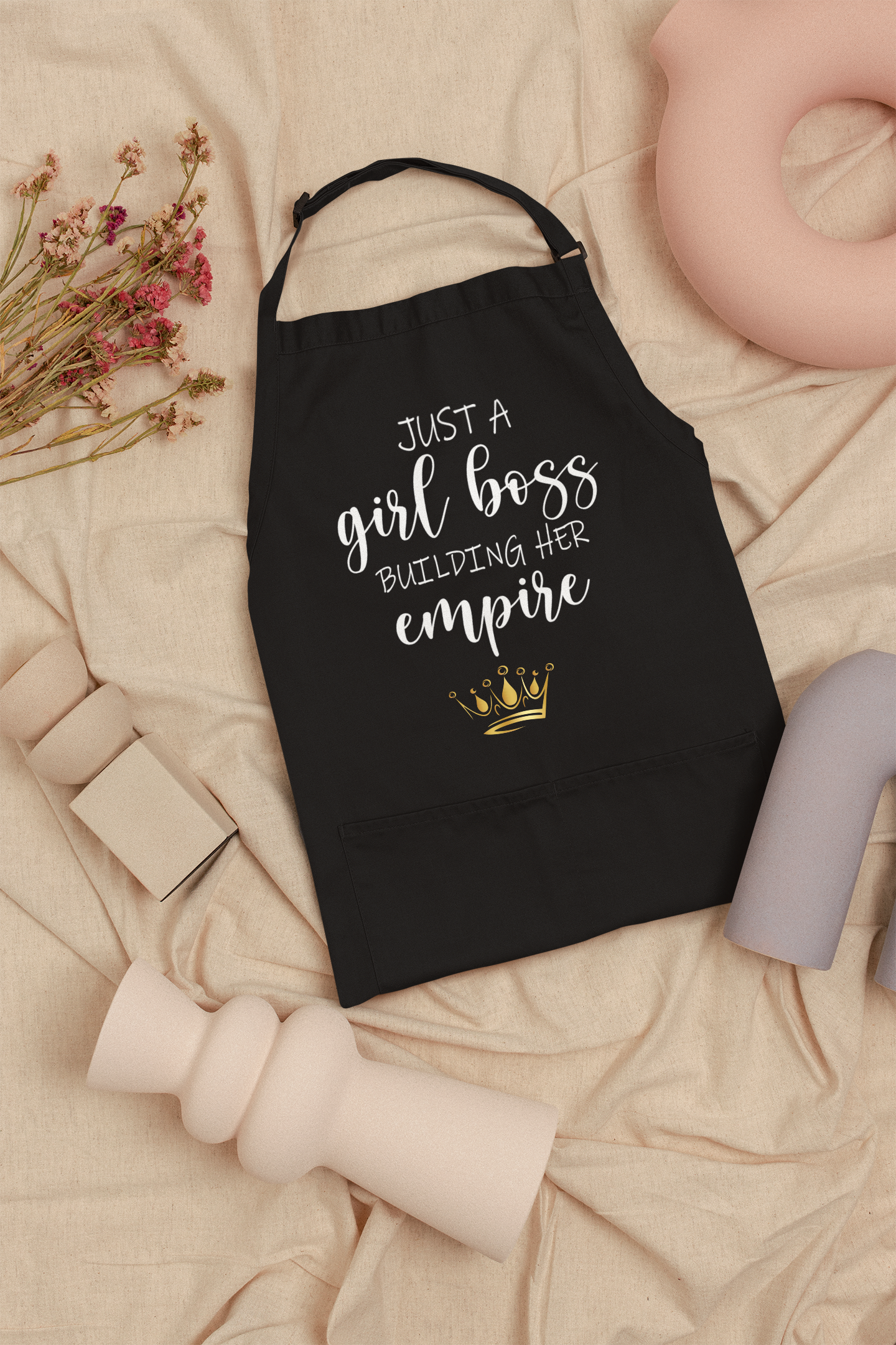 Just A Girl Boss Inspirational Apron