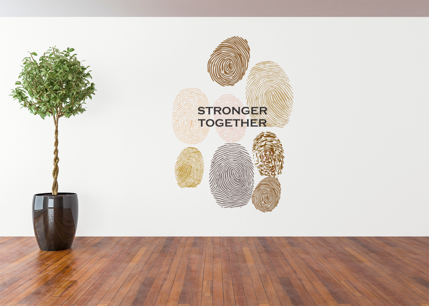 Stronger Together Vinyl Wall Decal