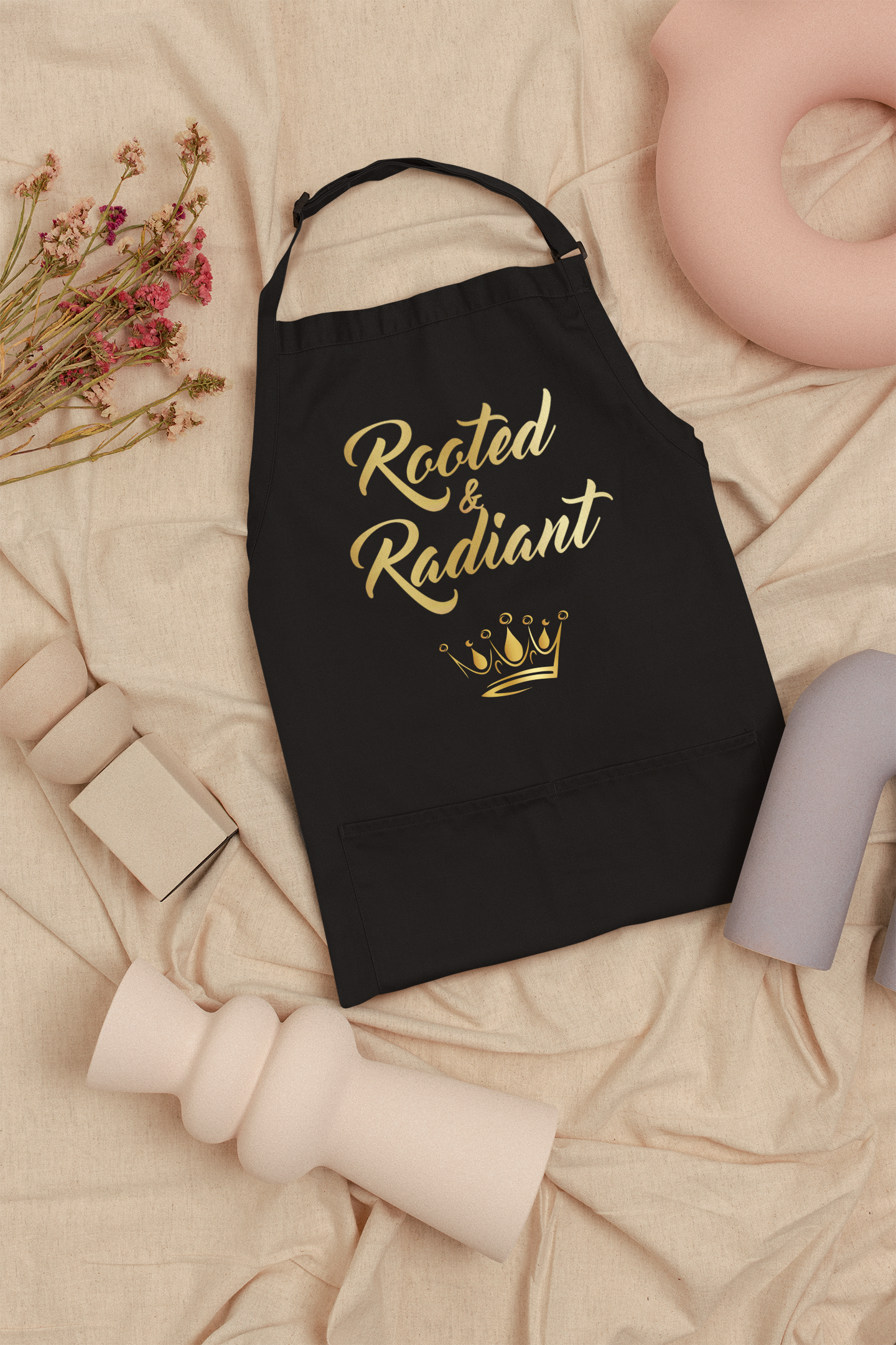Rooted And Radiant Inspirational Apron
