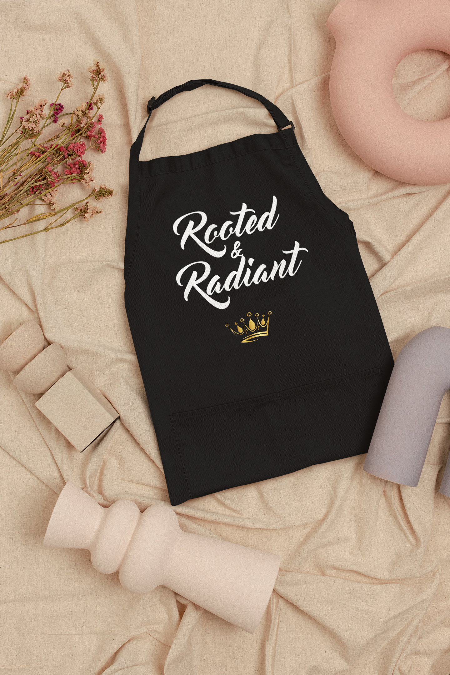 Rooted And Radiant Inspirational Apron