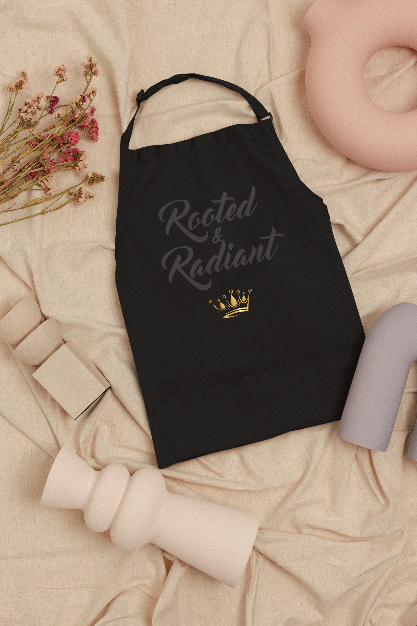 Rooted And Radiant Inspirational Apron