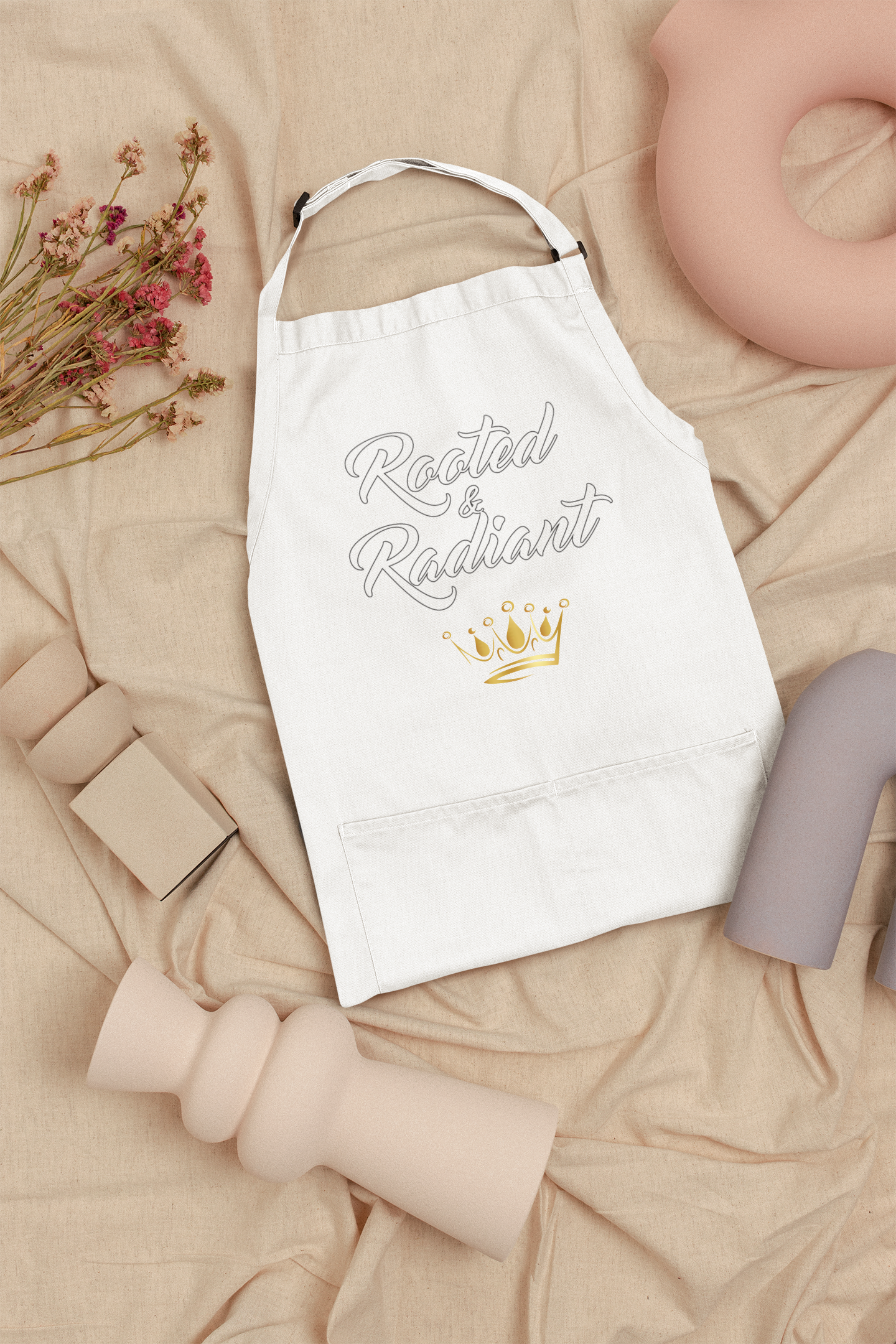 Rooted And Radiant Inspirational Apron