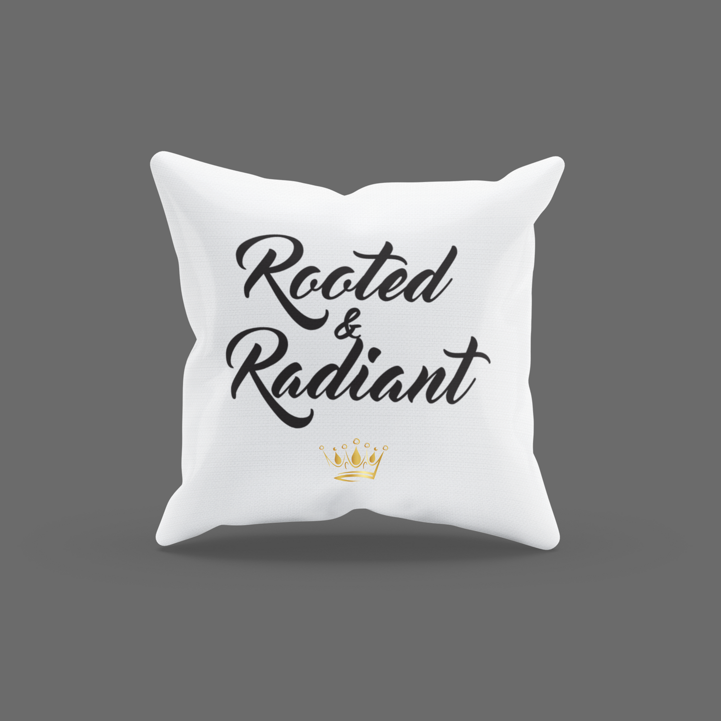 Rooted & Radiant Encouragement Cushion