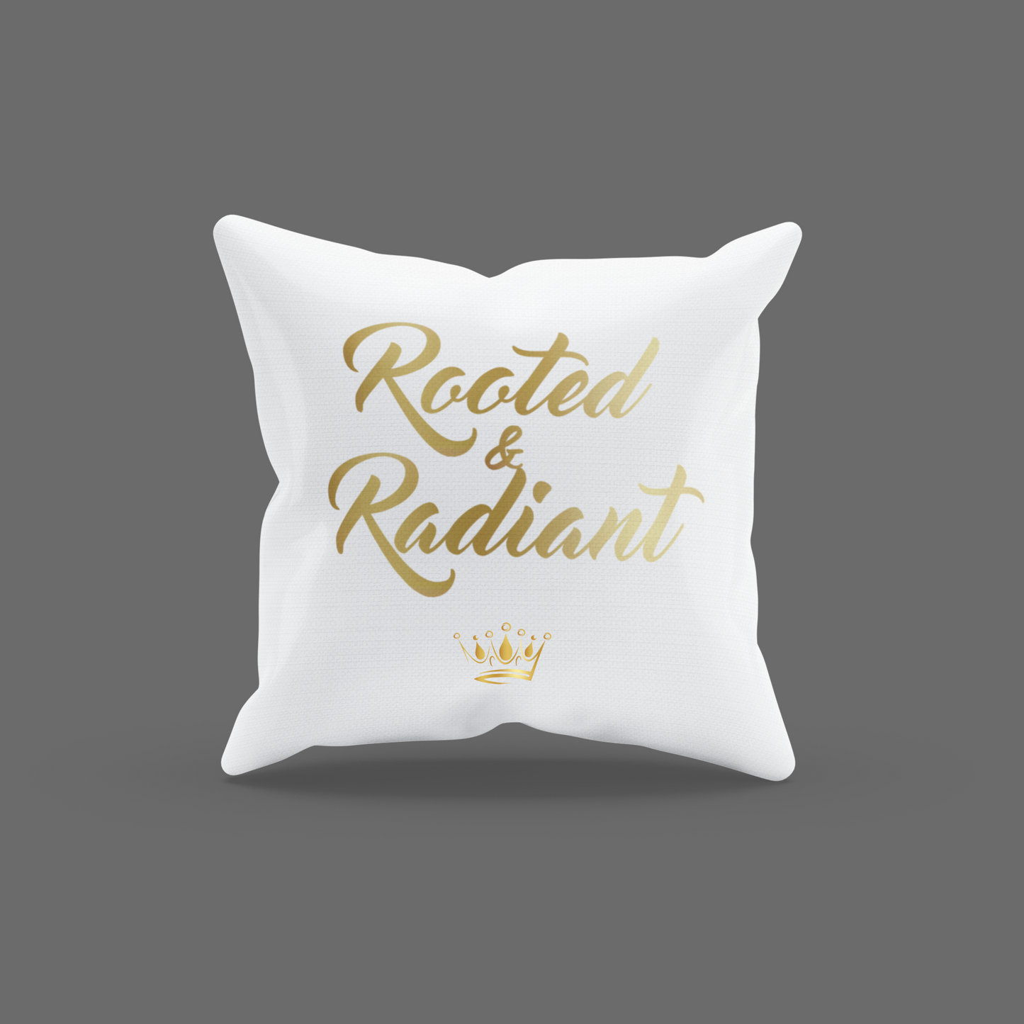 Rooted & Radiant Encouragement Cushion