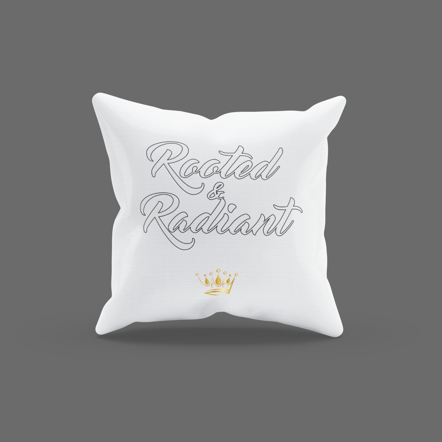 Rooted & Radiant Encouragement Cushion