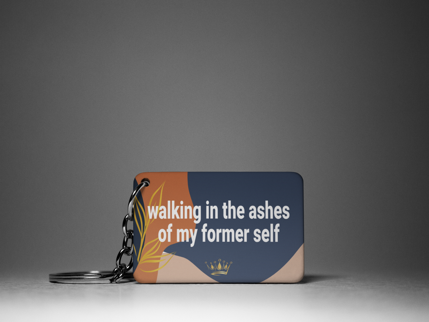 Walking In The Ashes "Key To Positivity" Keychain