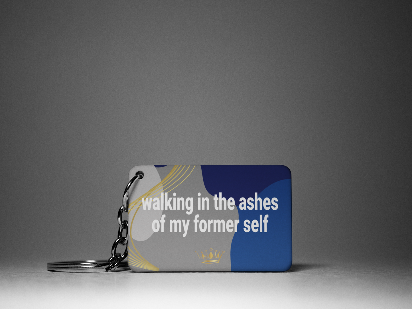 Walking In The Ashes "Key To Positivity" Keychain