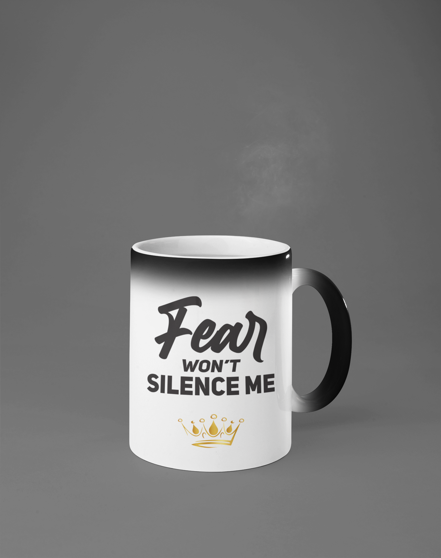 Fear Won't Silence Me Motivator Mug