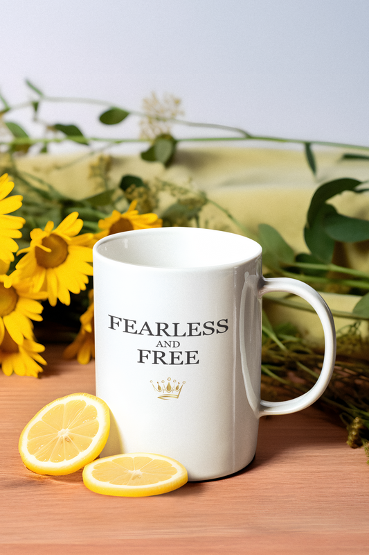 Fearless And Free Motivator Mug