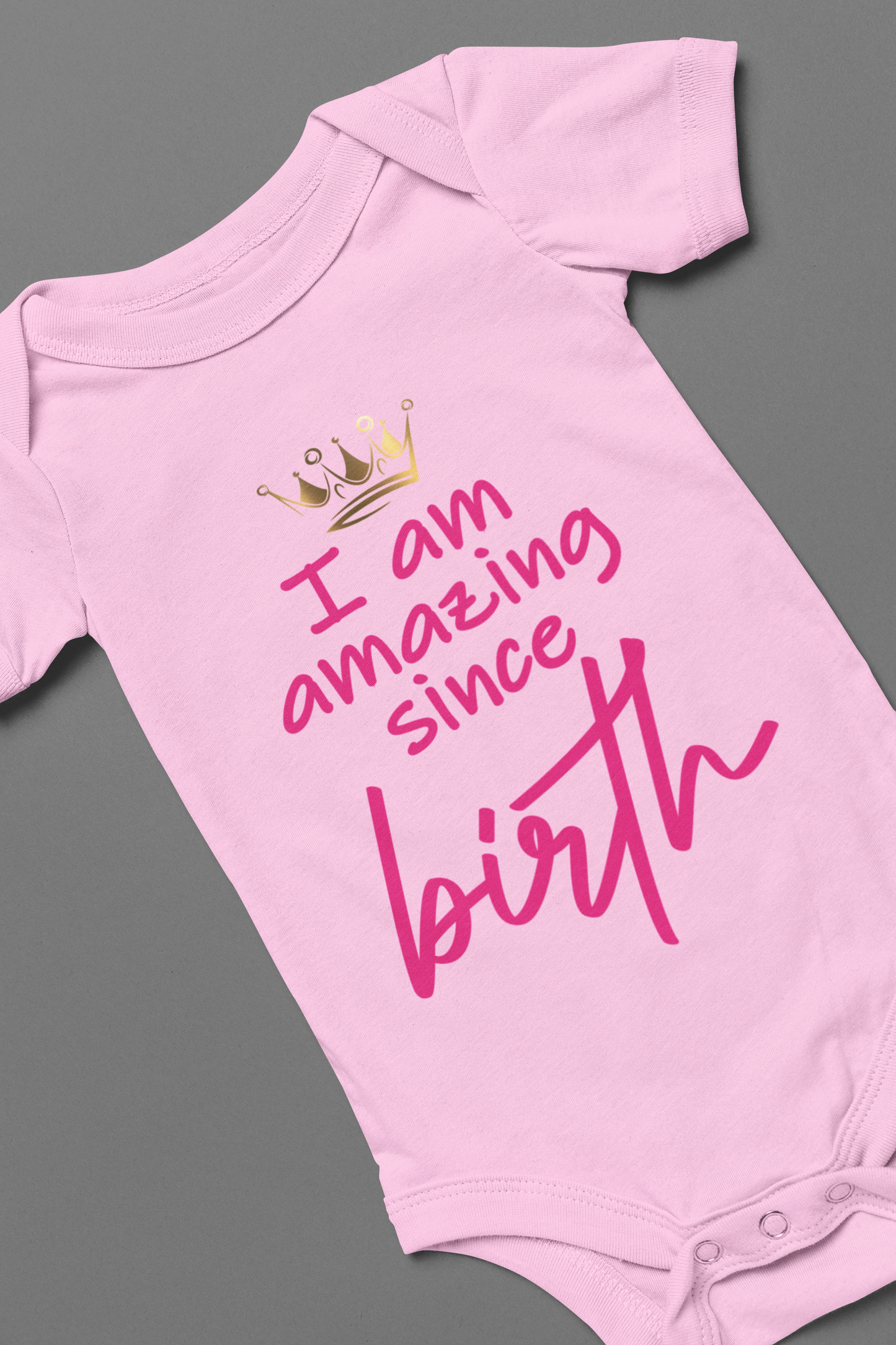 I Am Amazing Dream Big Onesie