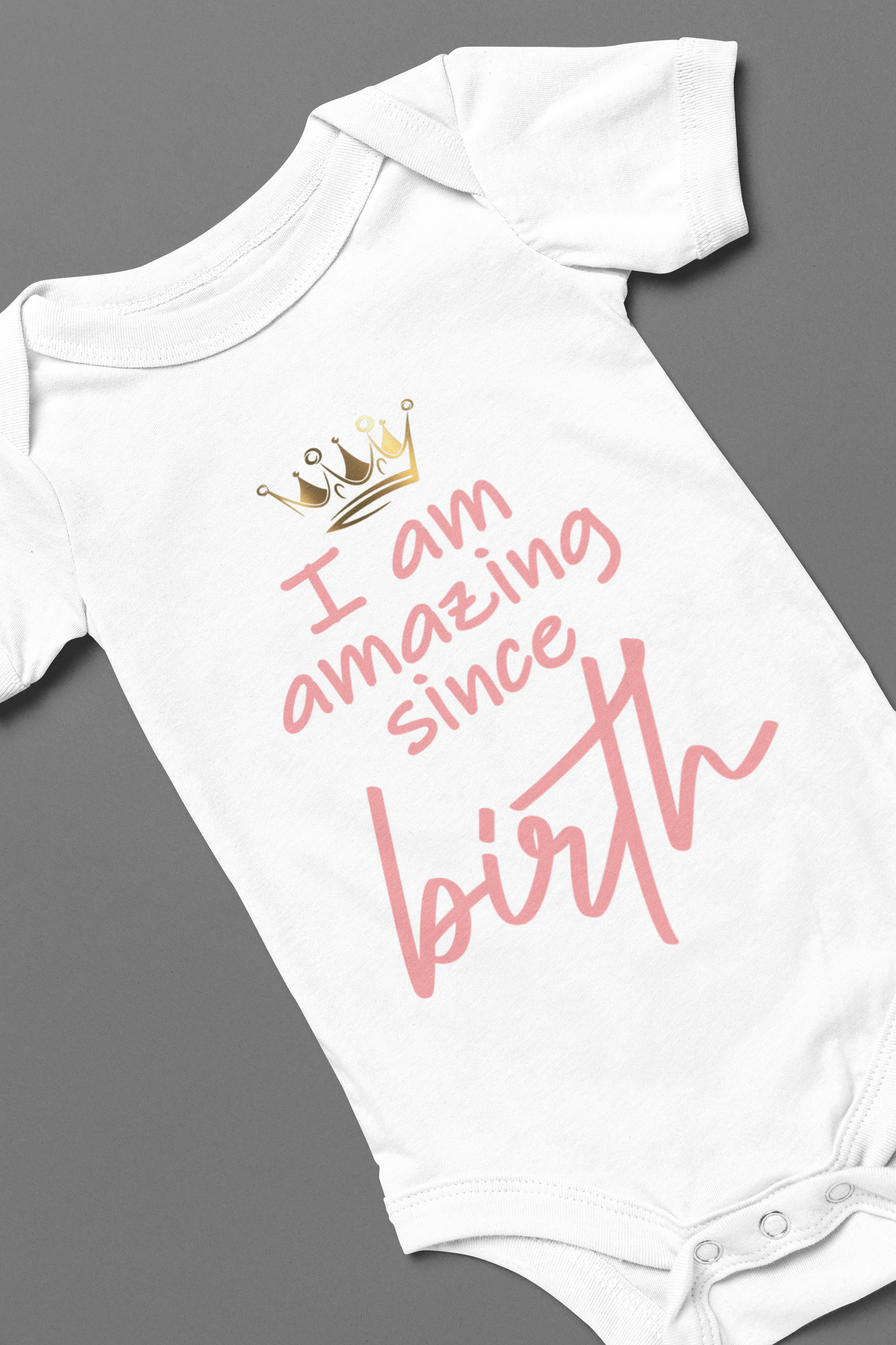 I Am Amazing Dream Big Onesie