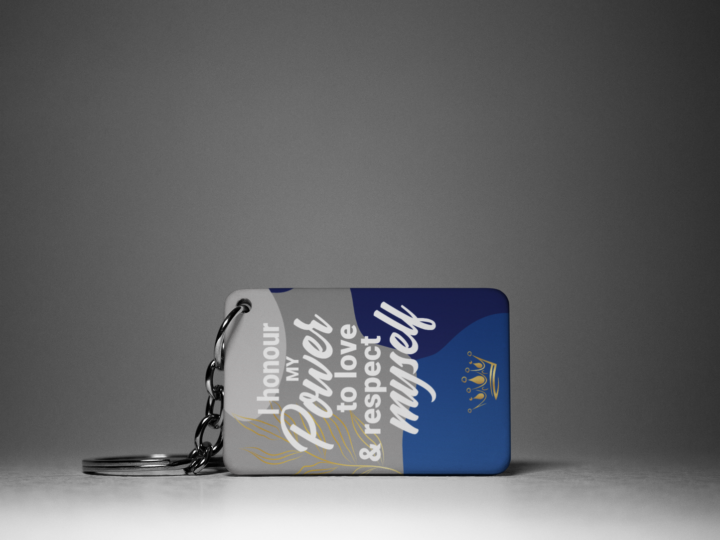 I Honour My Power "Key To Positivity" Keychain