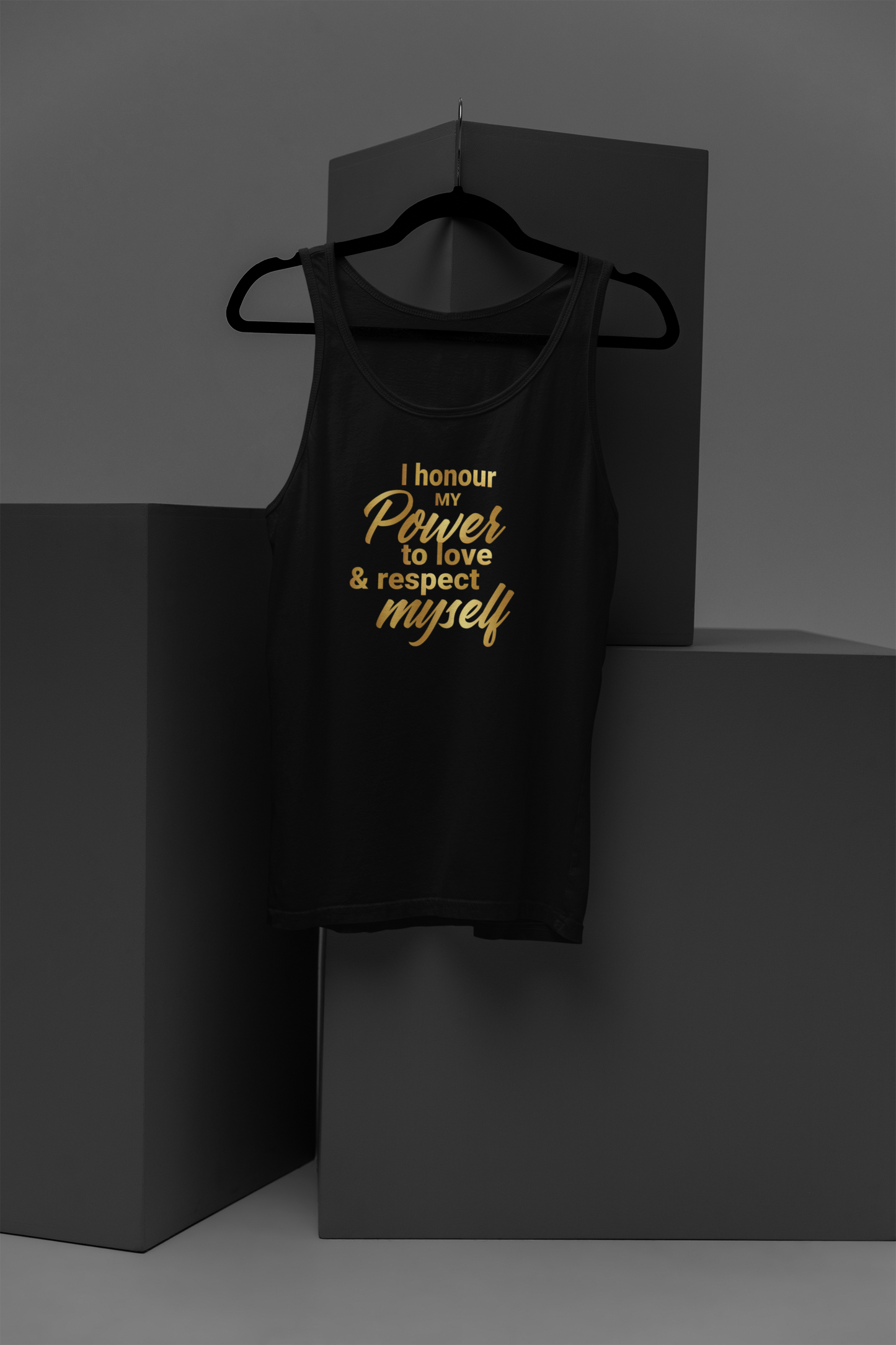I Honour My Power Motivational, Inspiration, Empowering, Affirming Tank Top