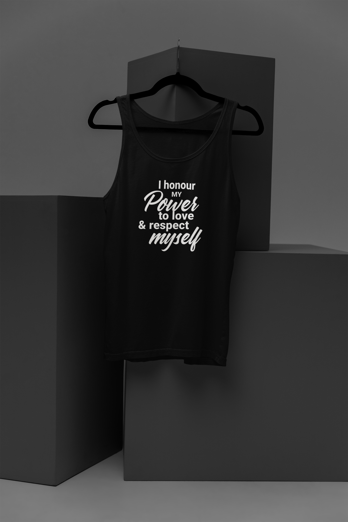 I Honour My Power Motivational, Inspiration, Empowering, Affirming Tank Top