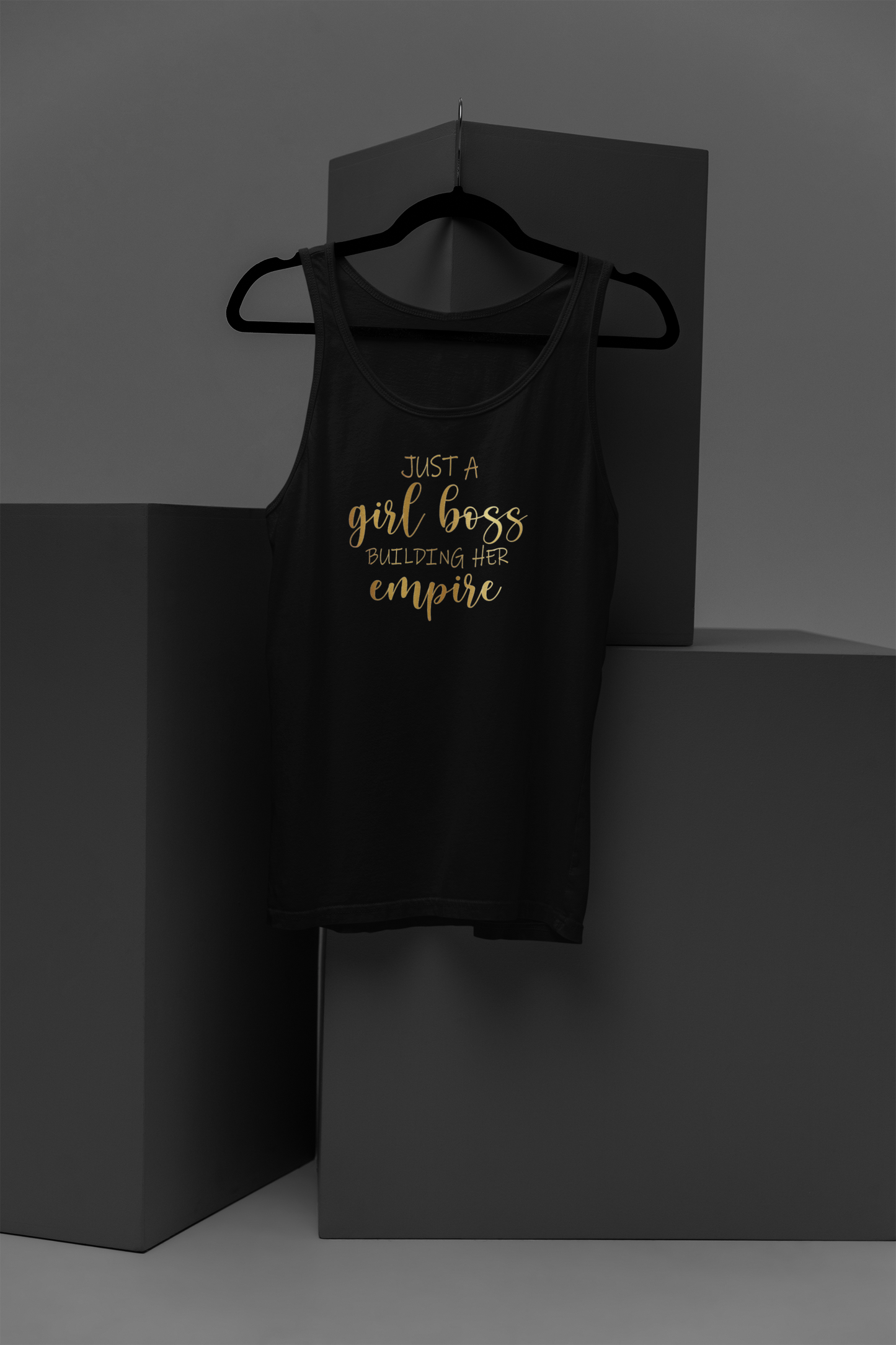 Just A Girl Boss Motivational, Inspiration, Empowering, Affirming Tank Top