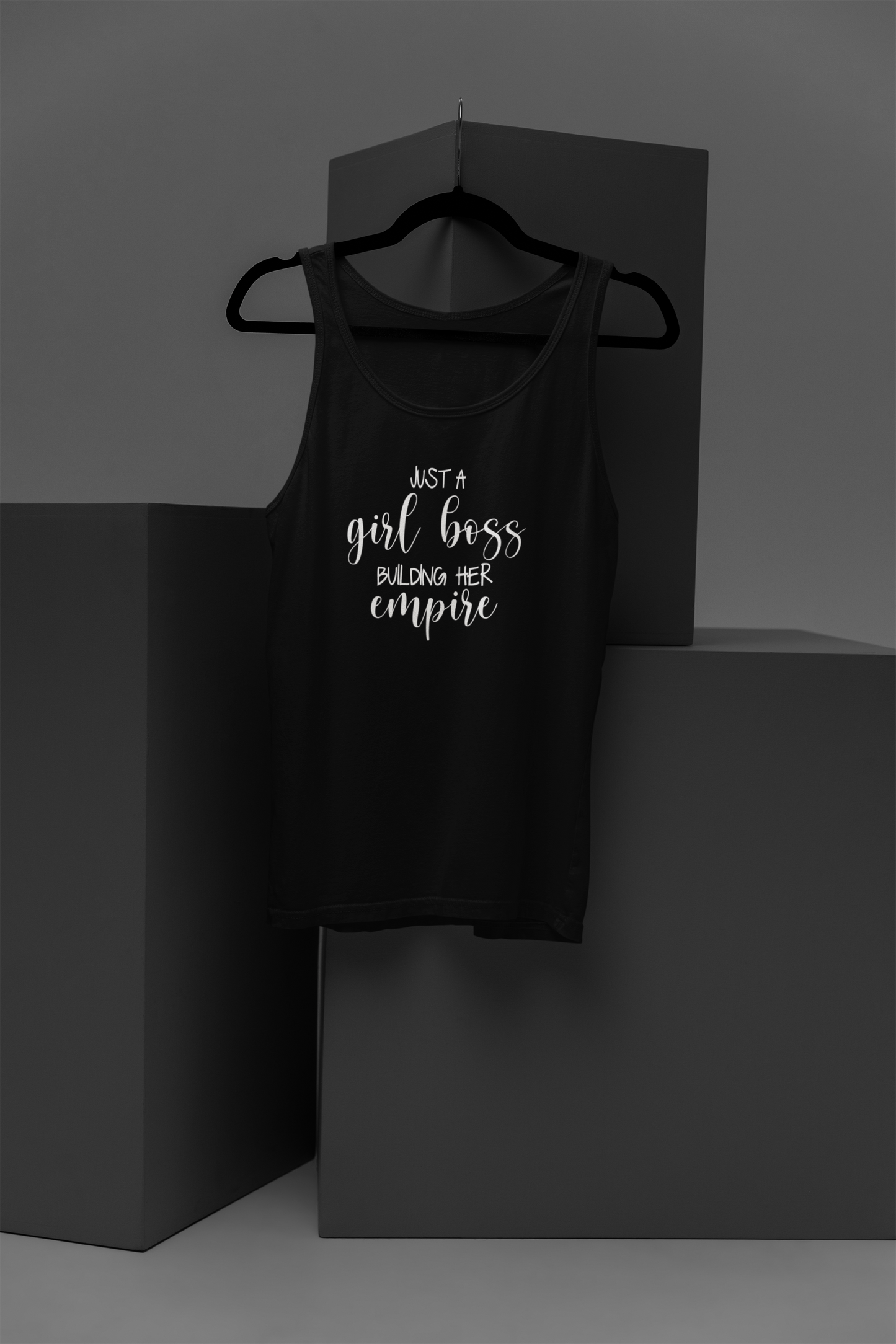 Just A Girl Boss Motivational, Inspiration, Empowering, Affirming Tank Top