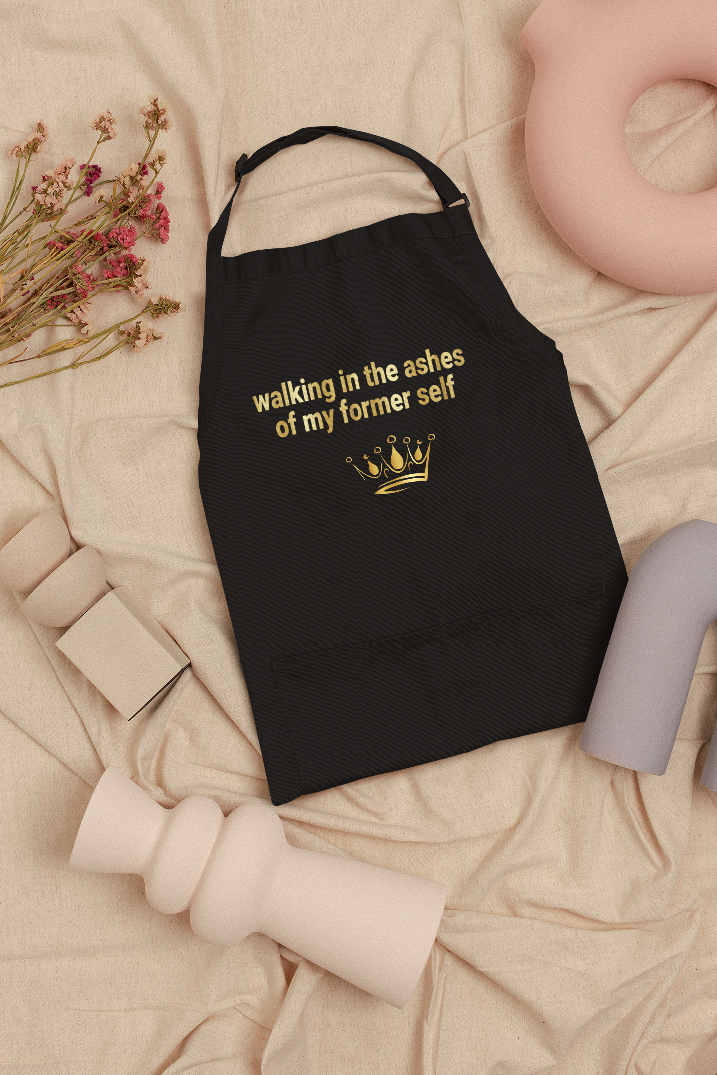 Walking In The Ashes Of Inspirational Apron