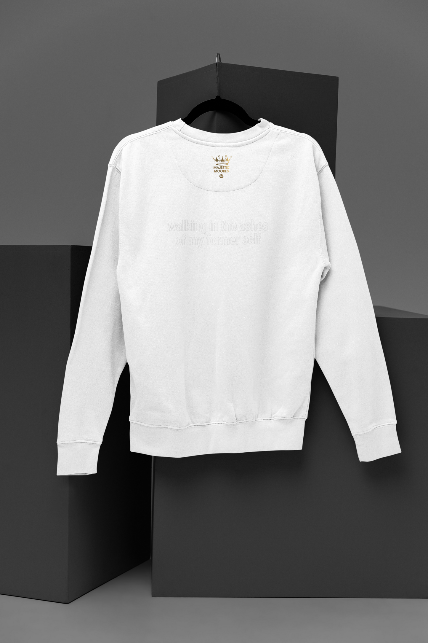 Walking In The Ashes Of Motivational, Inspiration, Empowering, Affirming Crew Neck